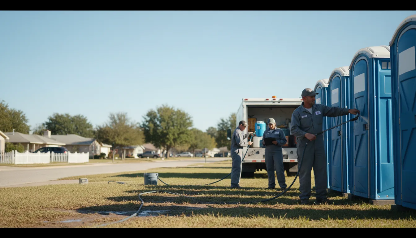 Long-Term Portable Toilet Rental in Mooreville, MS near me